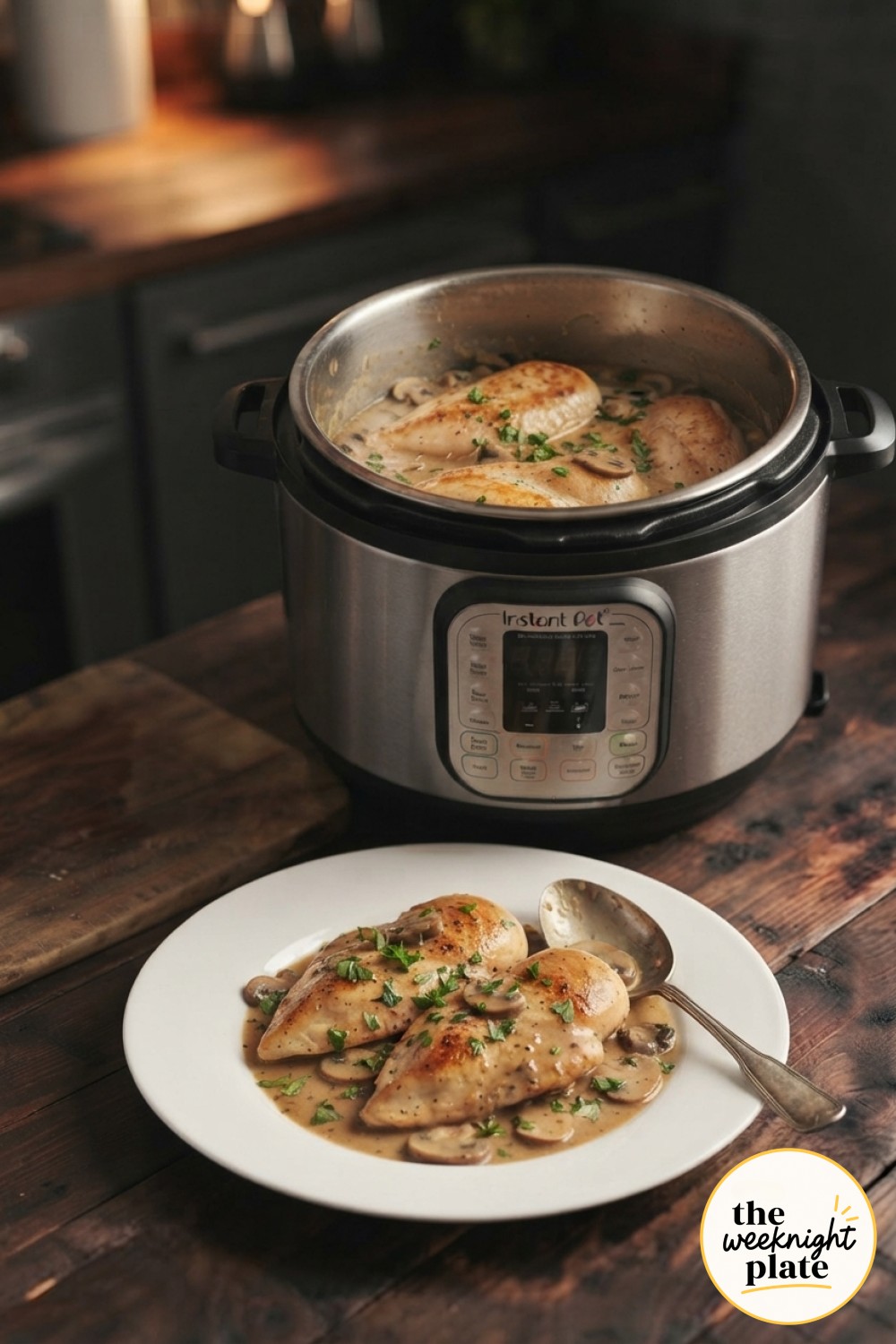 Instant Pot Chicken Marsala - The One - Pot Weeknight