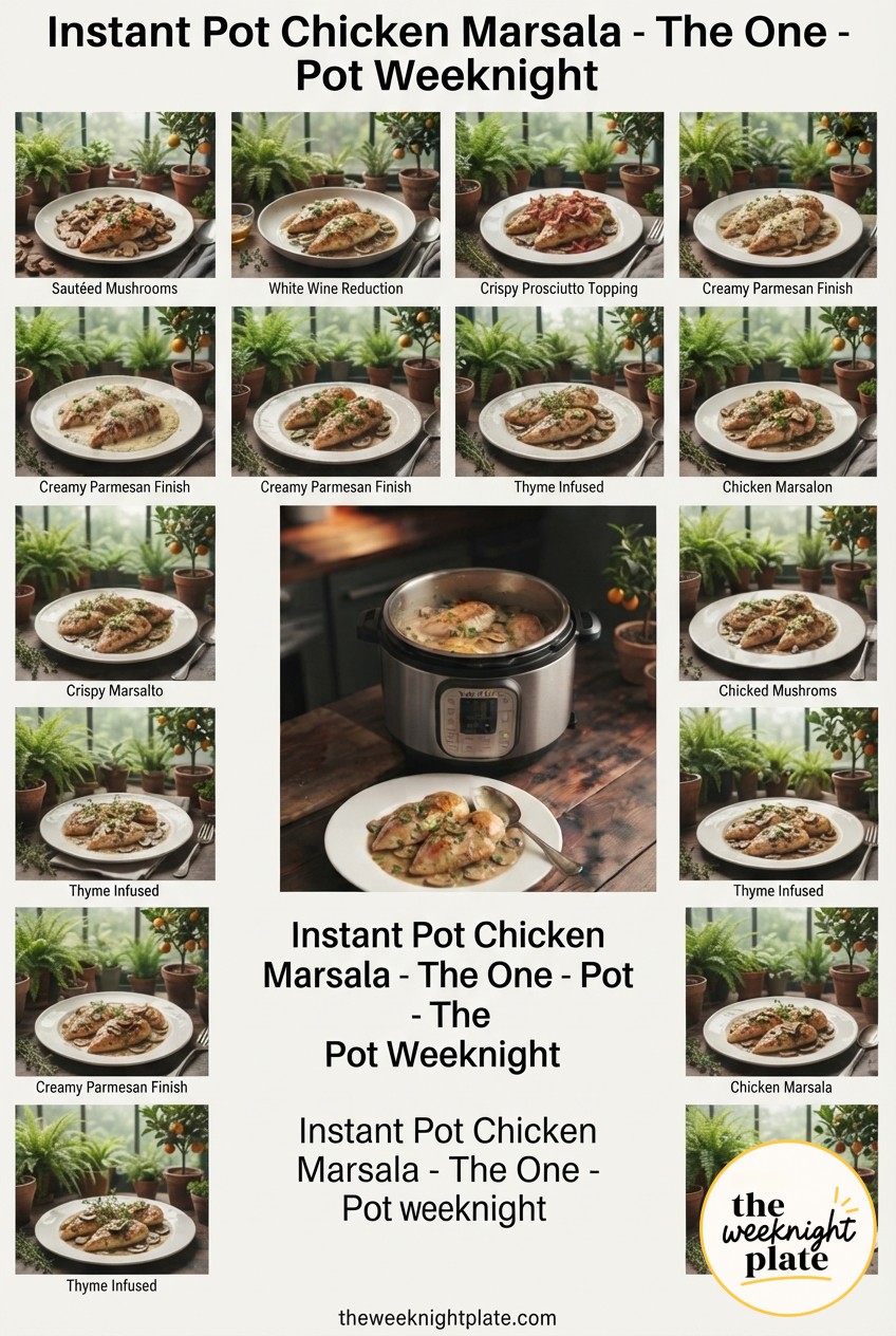 Instant Pot Chicken Marsala - The One - Pot Weeknight
