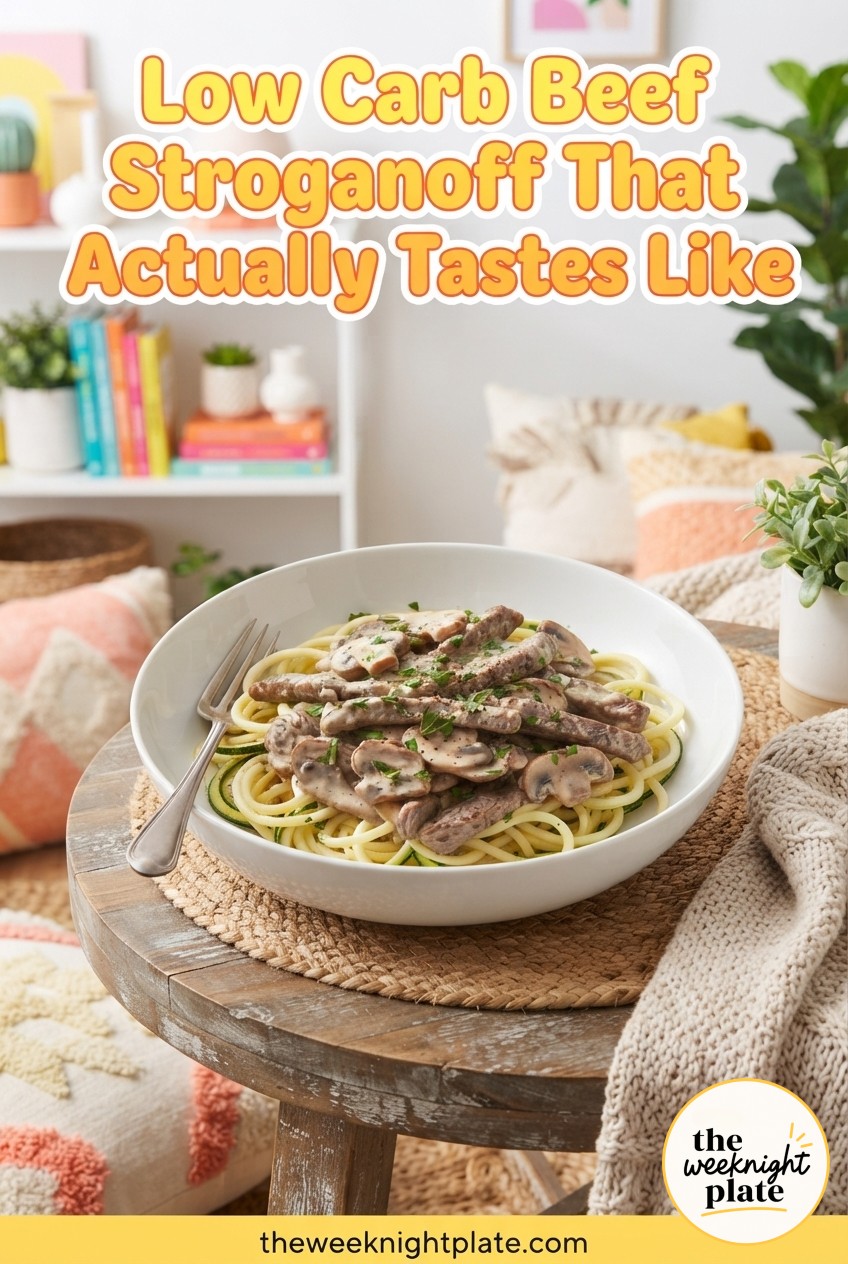 Low Carb Beef Stroganoff That Actually Tastes Like